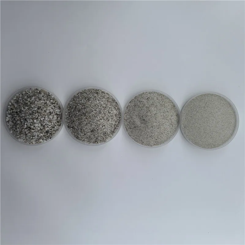 Ladle Sand — graded fractions, coarse through to fine, selected to fit your nozzle bore